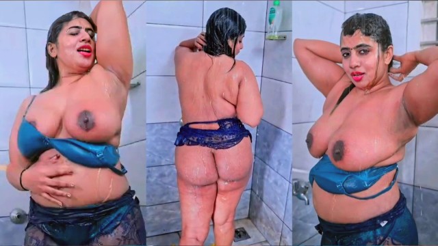 Nila Nambiar Blue Dress Tase And Shower App Content part 2